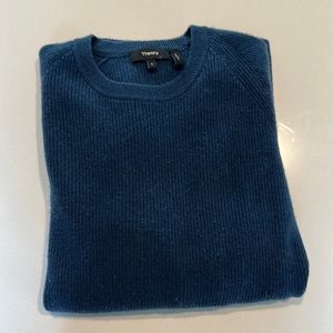 Theory Men’s Blue Sweater - Size S
